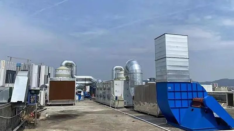 车间废气处理设备材质分类解析**